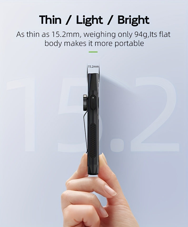 3-in-1 UV Flashlight 1000 Lumen White Light UV365 Green Light Rechargeable Magnetic Torch for Inspection Outdoor Camping Home