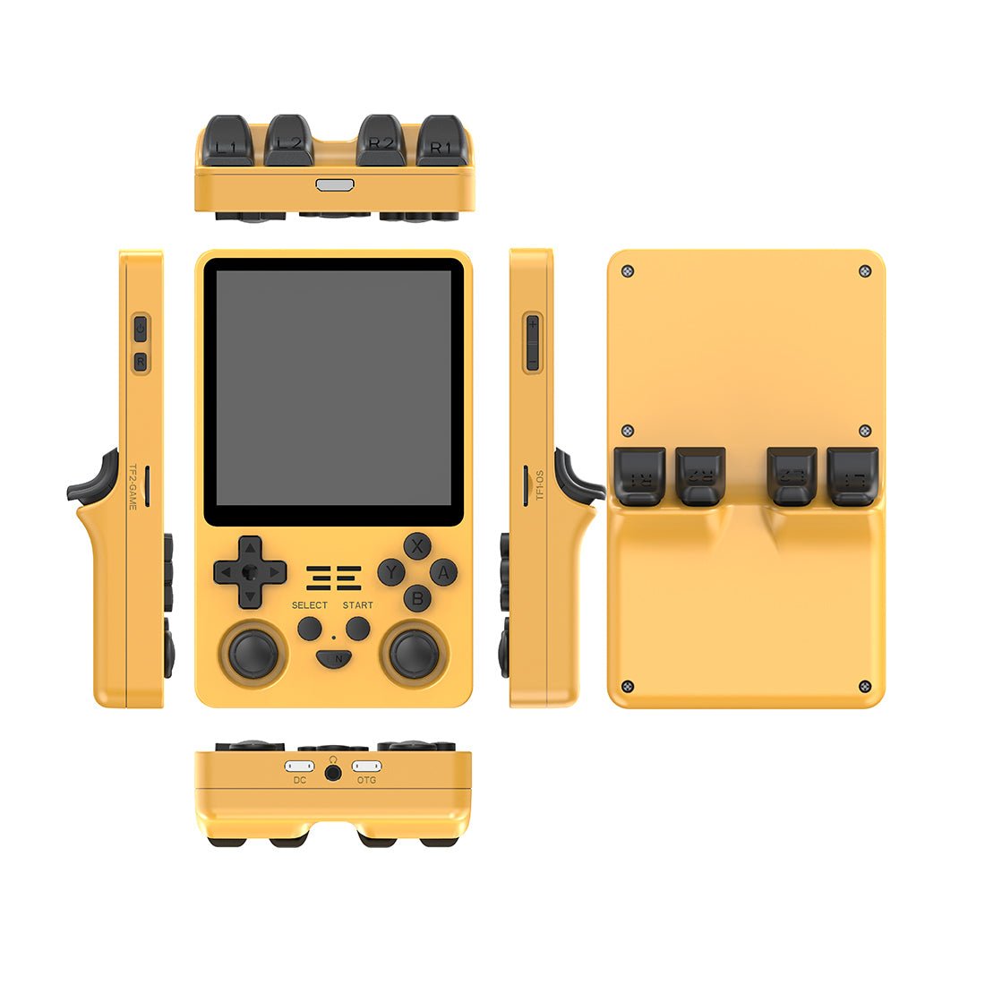Vertical Retro Handheld Game Console Powkiddy RGB20SX 4 Inch IPS 720x720 Square Screen 5000mAh 10-Hour Battery Wi-Fi Bluetooth HDMI Dual TF 256GB Emulator