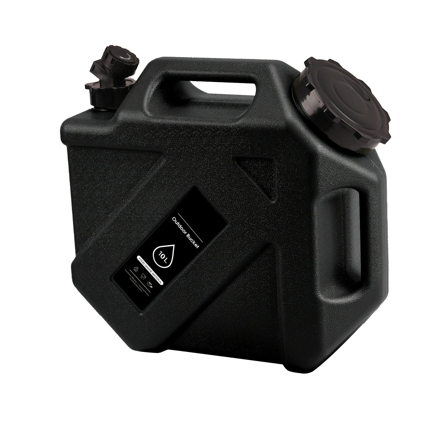 Water Storage Container with Spigot 2 Handles BPA Free PVC Collapsible Water Jug for Camping Outdoor RV Hiking Emergency Survival Portable Water Tank 3.2Gal 5Gal 2.6Gal Multi-Color Options