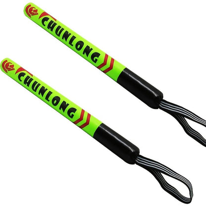 Boxing Training Sticks Target Pads 2pcs - Punching Accuracy & Speed Trainer for MMA, Muay Thai, Grappling, Green/Blue/Yellow/Purple