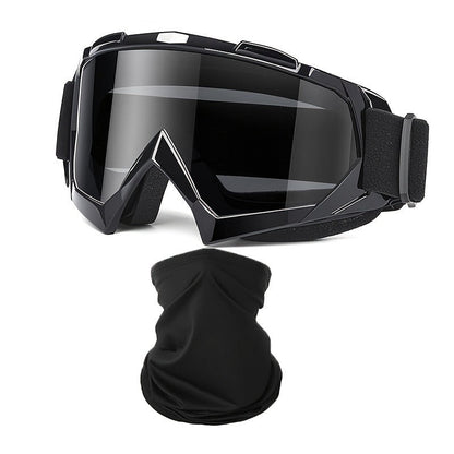 Ski Goggles Set with Black Headband – TPU Frame PC Lens Mirror Coating, Thick Foam Pad, Adjustable Strap, 28+ Color Styles, Adult Snow Goggles for Skiing & Snowboarding, Great Gift