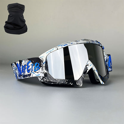 Ski Goggles with Headband – Mirror Coating Polycarbonate Lens, TPU Frame, Adjustable Thick Foam Pad, Anti-Fog Snow Goggles for Adults, 30+ Color Options for Skiing & Snowboarding