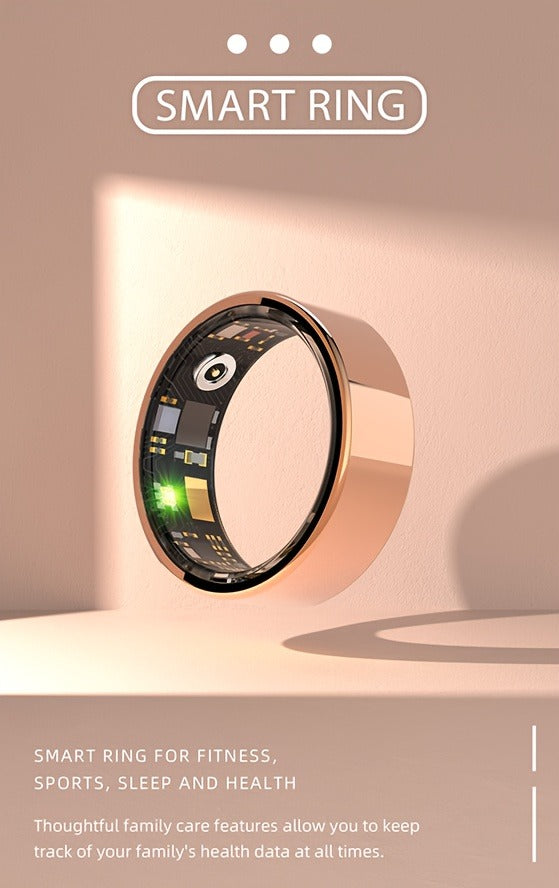 Smart Ring Fitness Tracker – IP68 Waterproof Health Monitor