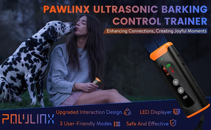 Anti-Barking Device for Dogs - Ultrasonic Bark Deterrent with Soundwave Technology, Portable Handheld Stop Barking Tool, Safe & Humane for All Breeds, Indoor & Outdoor Use, Royal Blue / Grey / Mixed