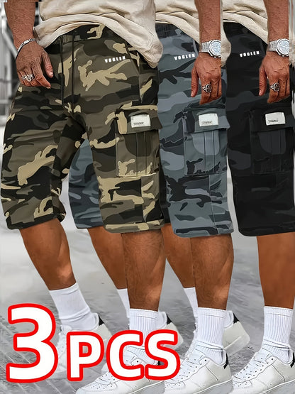 Men's Cargo Shorts - Stretch With Pockets Modern Style 738085