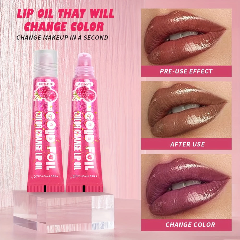 pH Color Changing Lip Balm Set 6pcs 6 Fragrances — Deep Moisturizing Brightening Glossy Tinted Lip Care, 0.51oz Each, Valentine's Day Birthday Holiday Beauty Gift Set for Women & Teens