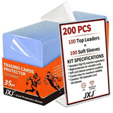 Top Loaders + Card Sleeves