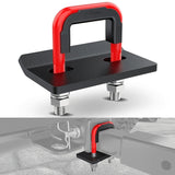 Thickened red U-shaped tube