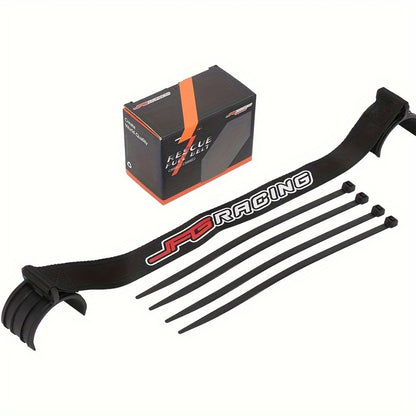Motorcycle Recovery Tow Strap Set – Adjustable Front & Rear Nylon Straps for Off-Road Dirt Bikes, Motocross & Trail Riding, Heavy-Duty Pull Belt for Stuck Bike Recovery