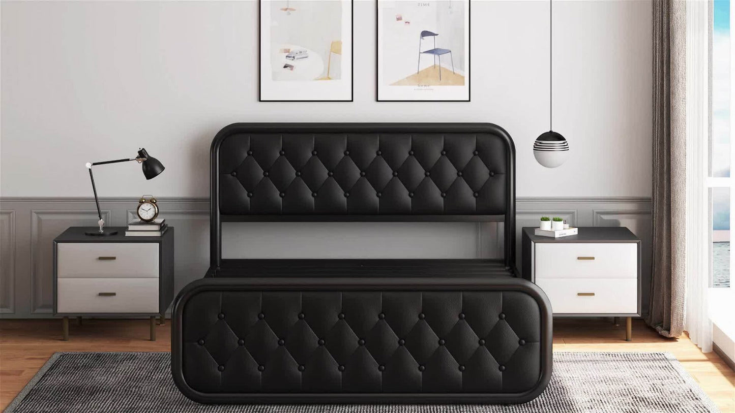 12-Inch Heavy-Duty Bed Frame, Bedroom Platform Bed for Bedroom Comfort and Support detail image - detail view 11