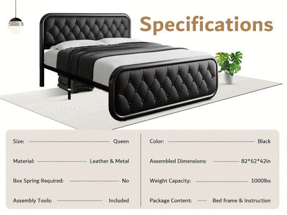 12-Inch Heavy-Duty Bed Frame, Bedroom Platform Bed for Bedroom Comfort and Support detail image - detail view 19
