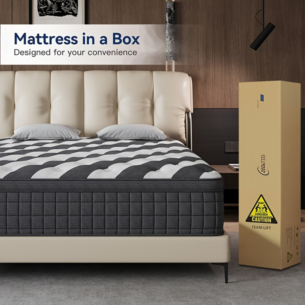 12-Inch Mattress with Memory Foam for Bedroom Comfort and Support detail image - detail view 11