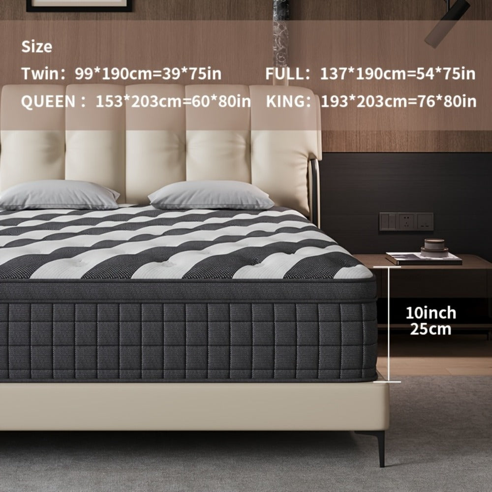 12-Inch Mattress with Memory Foam for Bedroom Comfort and Support detail image - detail view 3