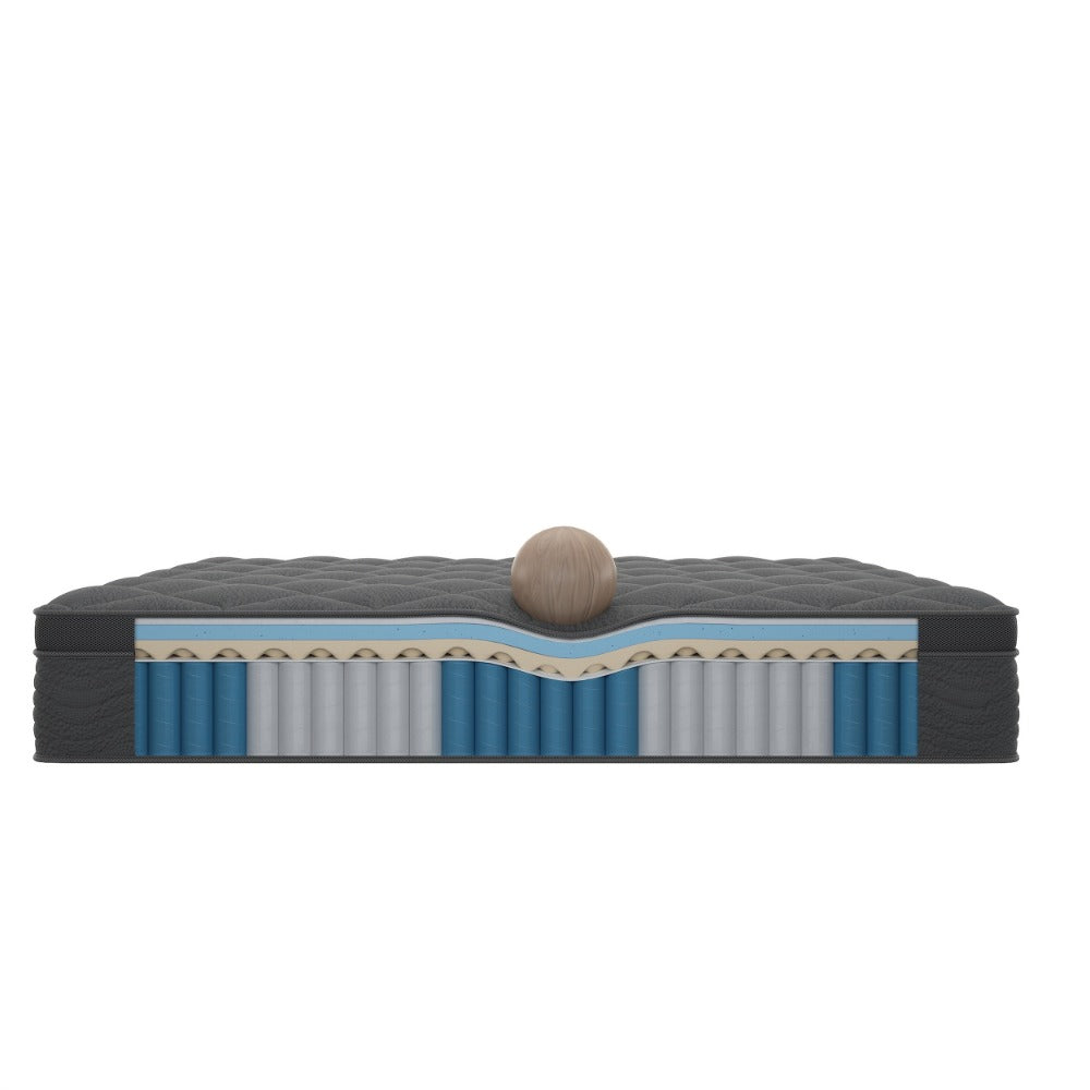 12-Inch Mattress with Pocket Springs, Bedroom Mattress in a Box detail image - detail view 6