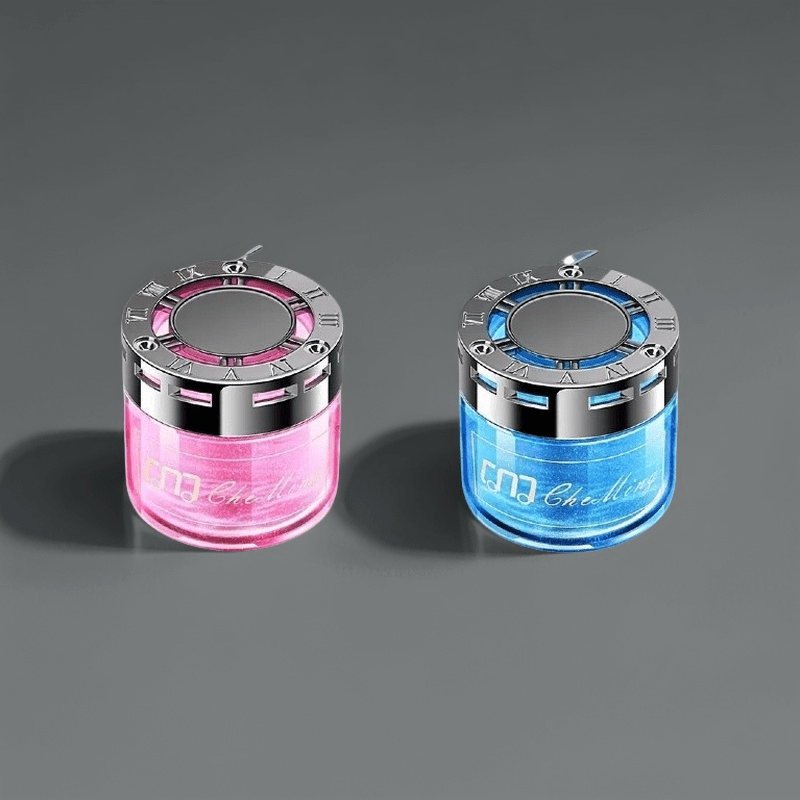 2pcs Set Scented Car Air Freshener - Long-Lasting Solid Perfume for Men & Women, Perfect for Vehicle Interiors, Home Room Decor, House Decor
