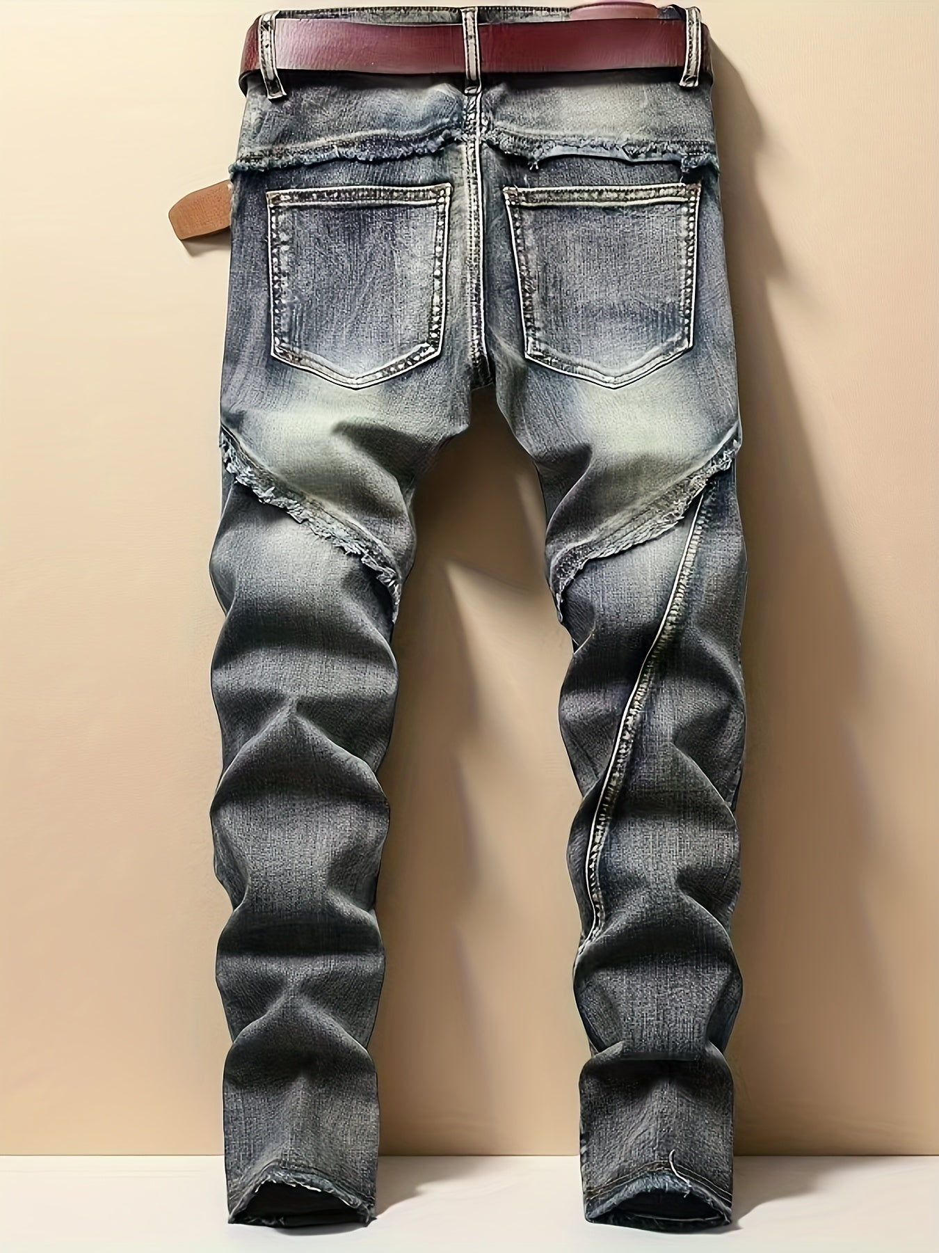 Men's Slim Fit Jeans - Classic Wash Clean Finish Everyday 611813