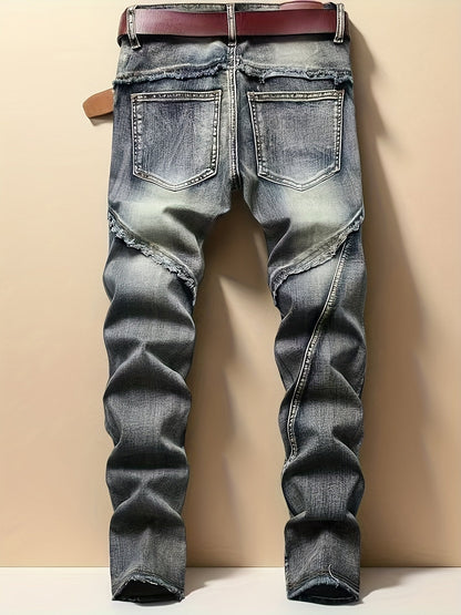 Men's Slim Fit Jeans - Classic Wash Clean Finish Everyday 611813