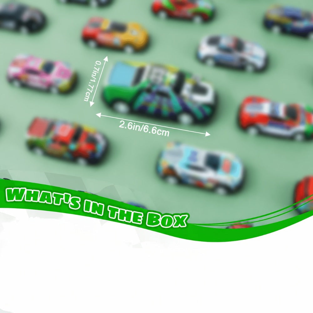 Pull Back Cars Bulk 72 Pack – Mini Race Cars Pull Back and Go Toy Vehicles for Kids Birthday Party Favors, Goodie Bag Fillers, Classroom Prize Box, Easter Basket Stuffers & Carnival Prizes
