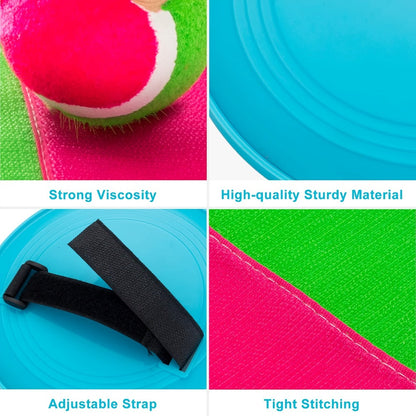 Sticky Ball Toss Game Set for Kids & Adults – Fun Outdoor Throwing Toy with Sticky Balls & Target Board, Beach Backyard Playground Party Game, Great Birthday Gift for Boys Girls Ages 3+
