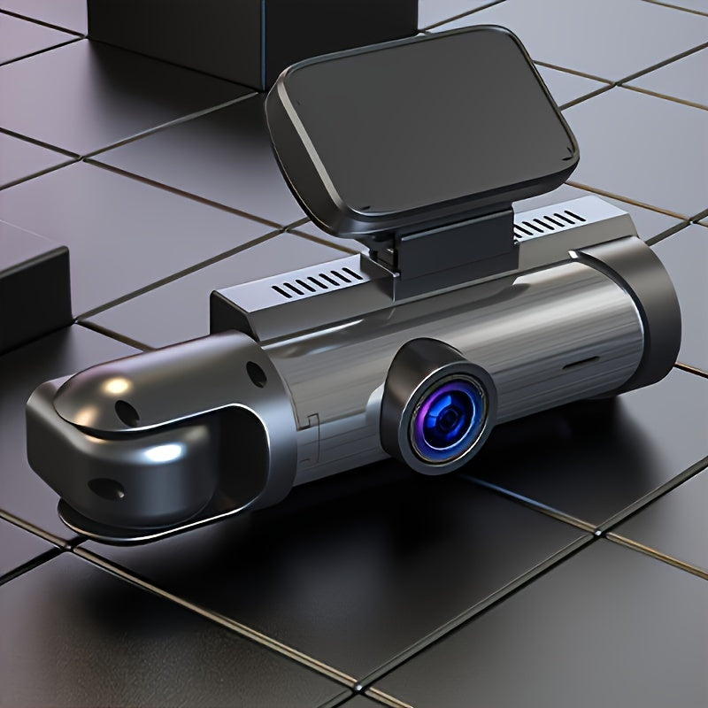 1080P Dual Camera Dash Cam for Cars with IR Night Vision, Loop Recording, And Wide Angle Lens-3.16 Inch IPS Screen, with 32GB SD Card Optional. Car