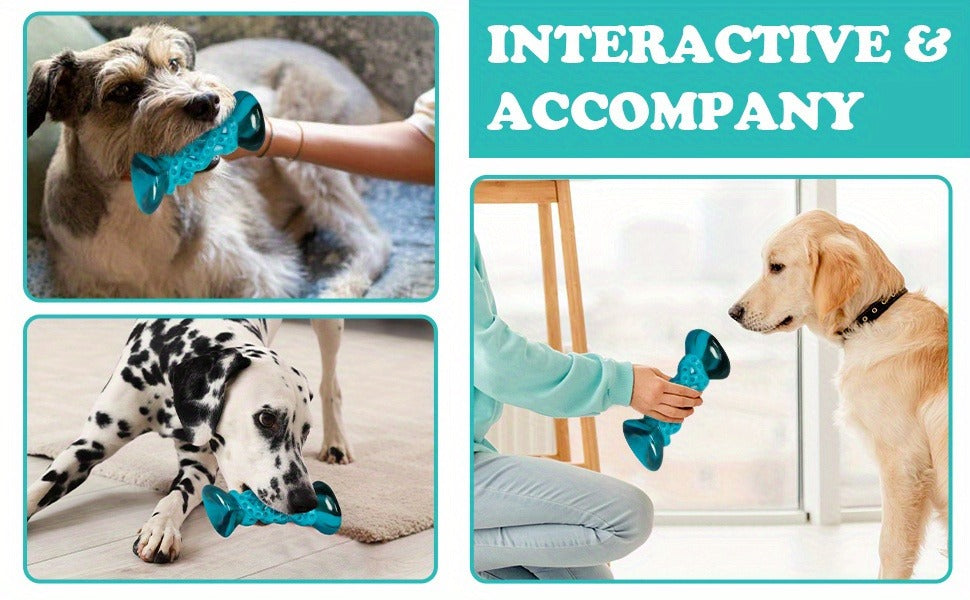 Indestructible Dog Chew Toy Nylon Bone for Aggressive Chewers - Tough Durable Dog Bone for Super Chewers, Long Lasting Chew Toys for Medium Large Breed Dogs, Teeth Cleaning & Boredom Relief