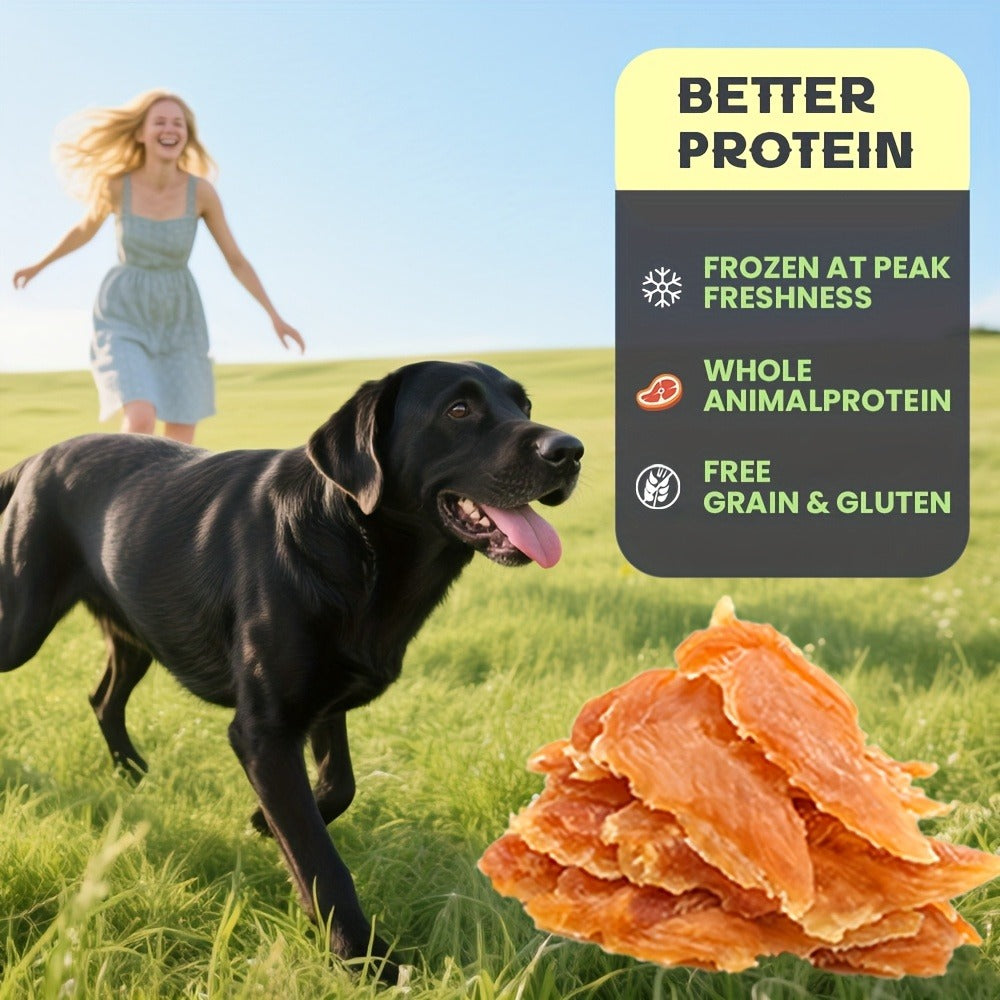Freeze-Dried Dog Treats Assorted Pack – High Protein Chicken Duck & Egg Yolk Chews, Grain-Free Natural Training Rewards for Puppies Small Medium Large Dogs, Soft Chew Variety Bundle