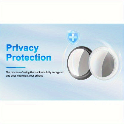Wireless Smart Item Tracker Tags 2 Pack – Bluetooth Item Finder Compatible with Find My App (iOS), Replaceable Battery, Silicone Case Included, Lightweight Compact Locator for Keys, Luggage, Bags, Wallets & Pets