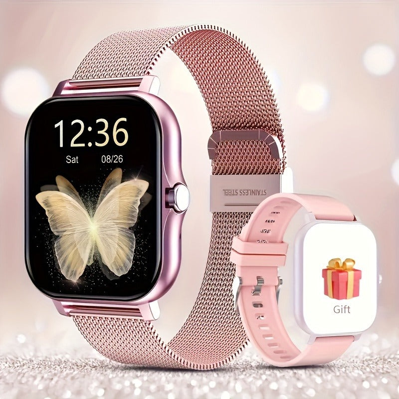 Full Touch Screen Smartwatch with Wireless Call & Sport Modes