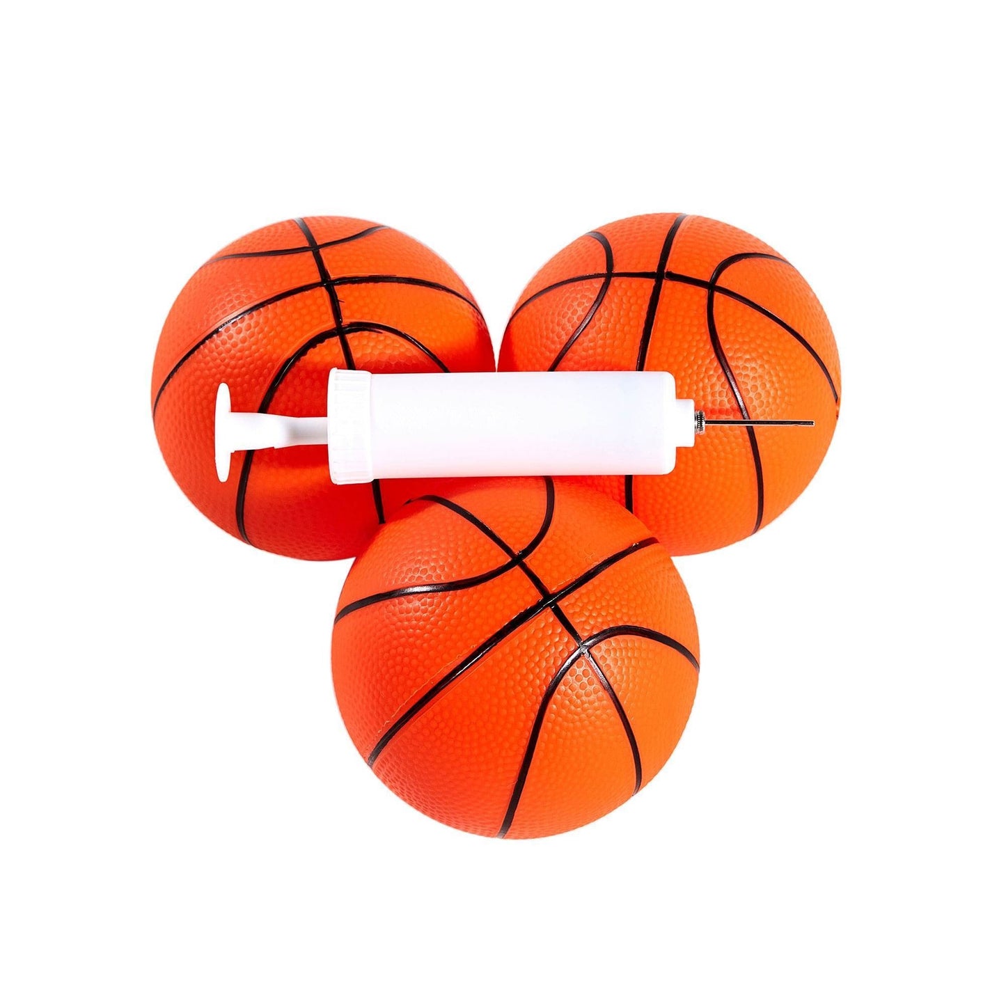 2 Player Indoor Basketball Arcade Game EZ Fold - Dual Hoop Shot Challenge with LED Scoring, 8 Game Modes, 3 Basketballs & Air Pump, Foldable Frame 60x25.5x63 Inch, Home Game Room Family Fun