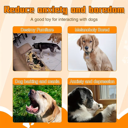 Squeaky Plush Rope Dog Toy Set with Animal Print for Aggressive Chewers - 6 8 or 10 Pack Interactive Tug-of-War Chew Toys for All Dog Breeds No Batteries Required