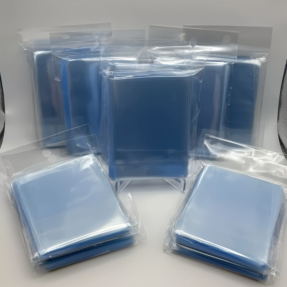 Soft Penny Sleeves 500 Pack – 5 Packs of 100 Clear Card Sleeves for Standard Size Trading Cards, Protective Sleeves for Pokemon, Baseball, Sports, MTG & Game Cards, Bulk Value Set for Collectors