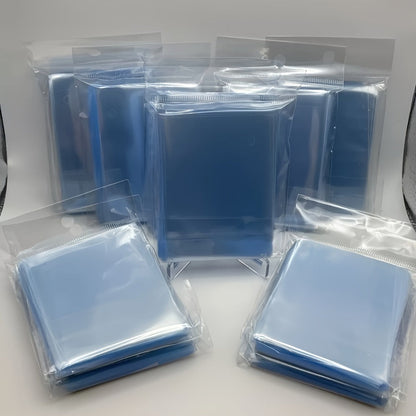 Soft Penny Sleeves 500 Pack – 5 Packs of 100 Clear Card Sleeves for Standard Size Trading Cards, Protective Sleeves for Pokemon, Baseball, Sports, MTG & Game Cards, Bulk Value Set for Collectors