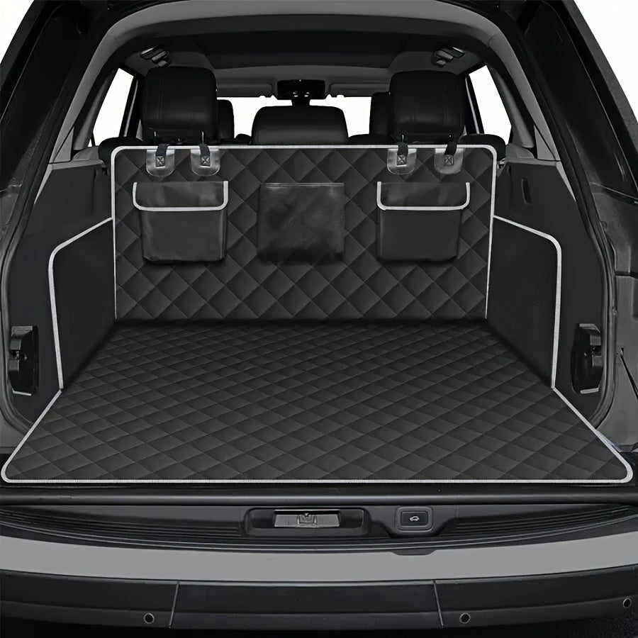 1pc Of Car Trunk Mat with Storage Bag, Anti Slip Bottom Pet Cargo Pad, Anti Slip Vehicle Trunk Protection Pad