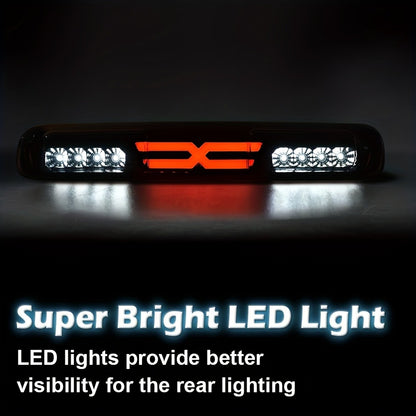 LED Third Brake Light Cargo Lamp for Chevy Silverado GMC Sierra 1500 2500 3500 1999–2007 – DOT Approved 12V-24V Polycarbonate Lens Plug-and-Play