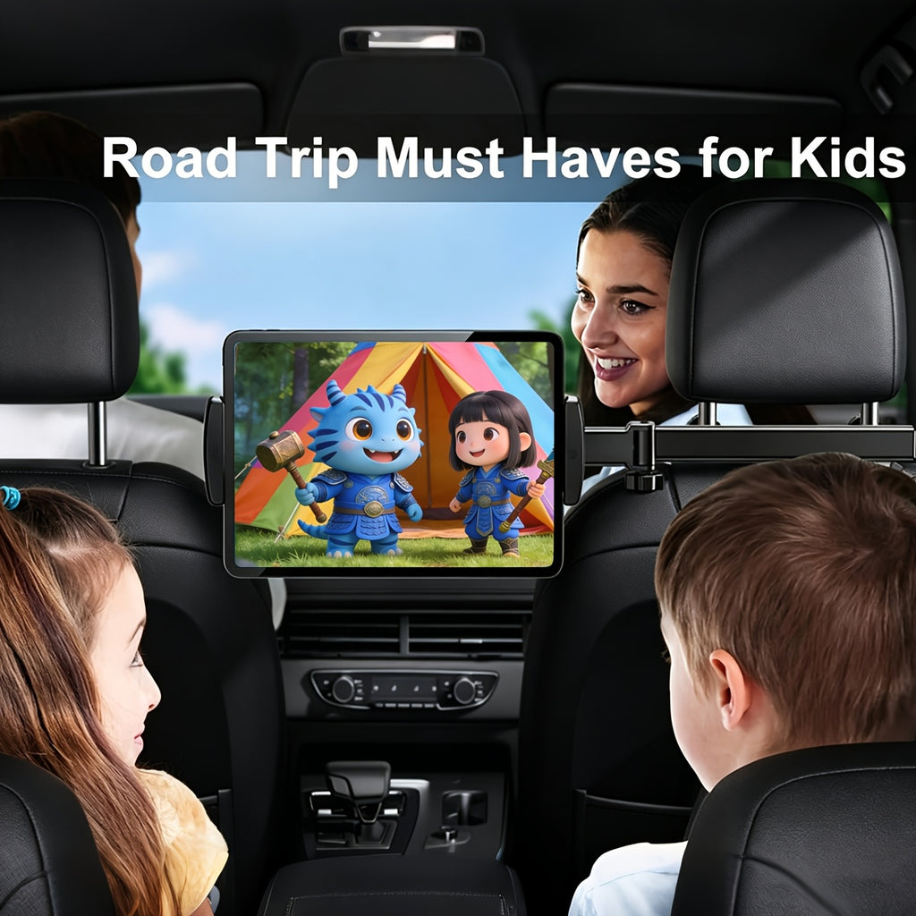 Car Tablet Bracket, Headrest Tablet Holder, Headrest Bracket Bracket Bracket, Bracket Bracket Bracket Compatible with Ipad Air Mini, Other 4, 7-12, 9-Inch Mobile Phones And Tablet Devices