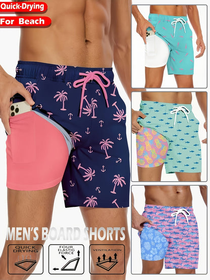 Men's Swimwear - Graphic Style 13957