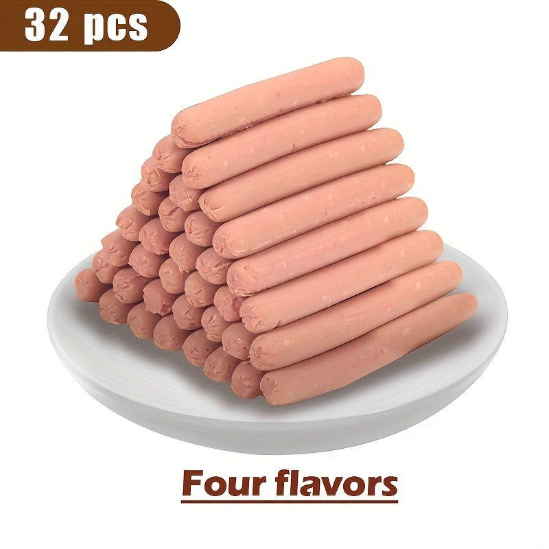 Grain-Free All-Meat Dog Treats 32 Count - High Protein Tender Snacks with No Fillers or Byproducts, Easy-to-Digest Training Treats for Puppies & Dogs with Sensitive Stomachs