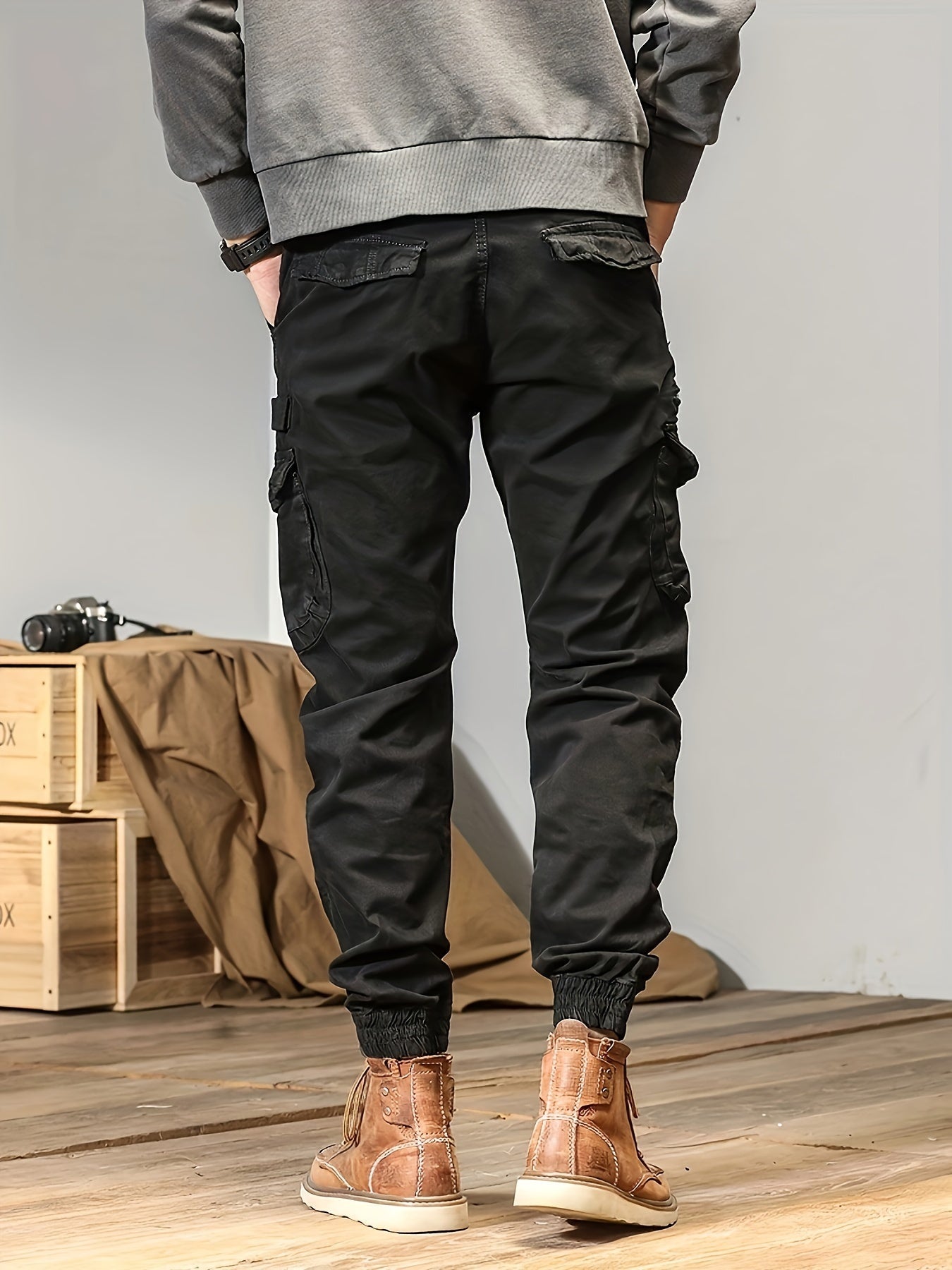 Men's Cargo Pants - Multi Pocket Travel Style