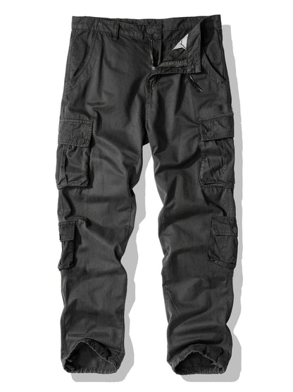 Men's Cargo Pants - Regular Fit With Pockets