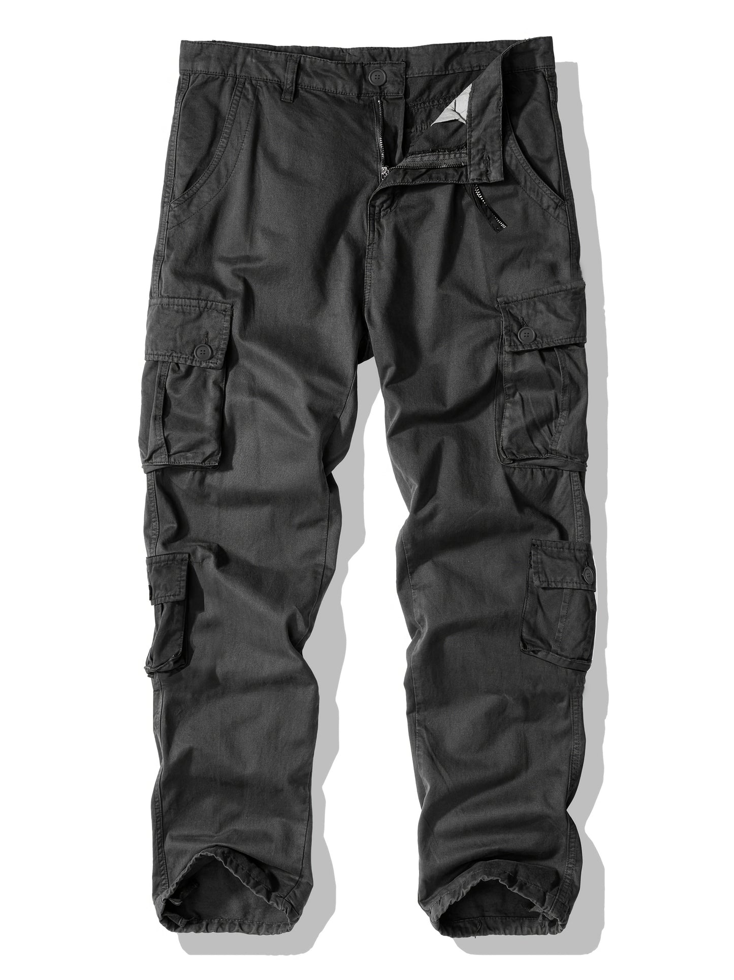 Men's Cargo Pants - Regular Fit With Pockets