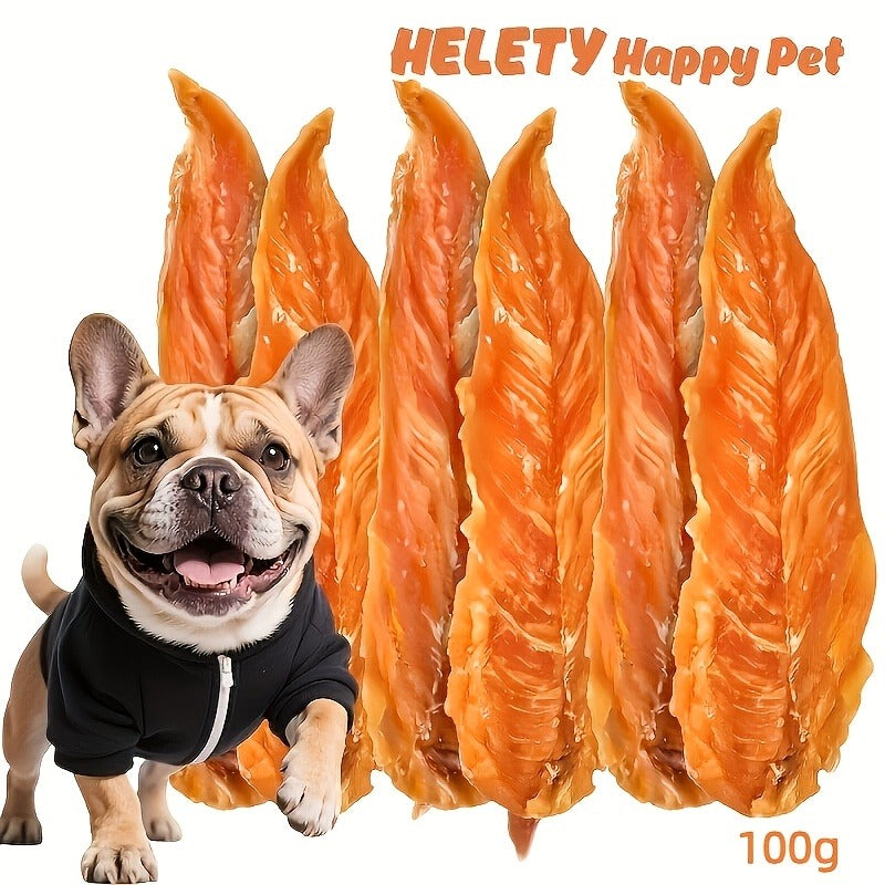 Air-Dried Dog Treats Chicken & Duck Breast Sticks – Single Ingredient Grain Free High Protein Dog Chews, Natural Jerky Snacks for Dogs, Multiple Sizes 100g 200g 300g 600g