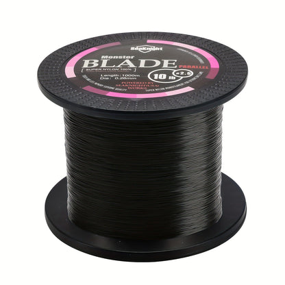 Monofilament Fishing Line 1000M / 1093Yds – Nylon Mono Line for Freshwater & Saltwater, 2-35LB, Black & White