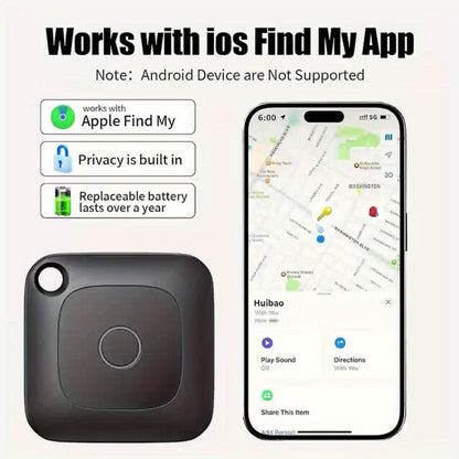 Bluetooth Item Tracker Smart GPS Finder 1/2/4 Pack - 1.43" Mini Wireless Tracker, High Decibel Alarm, App Control for Keys, Wallet, Luggage, Bags & Cars