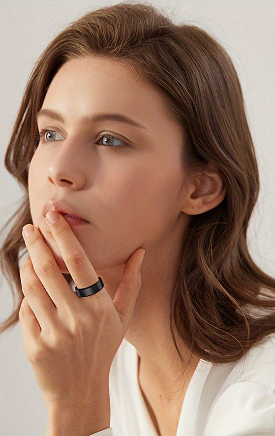 Waterproof Smart Ring – Sleep & Fitness Tracker for Men Women