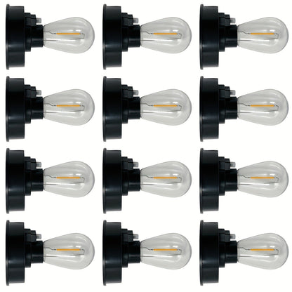 Solar Lantern Replacement Bulb IP65 Waterproof – Outdoor Solar Light Accessory, Top Bulb Replacement Kit | 2, 6 or 12 Pack
