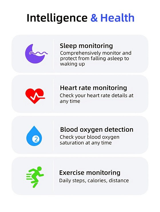 Smart Ring Fitness Tracker – IP68 Waterproof Health Monitor