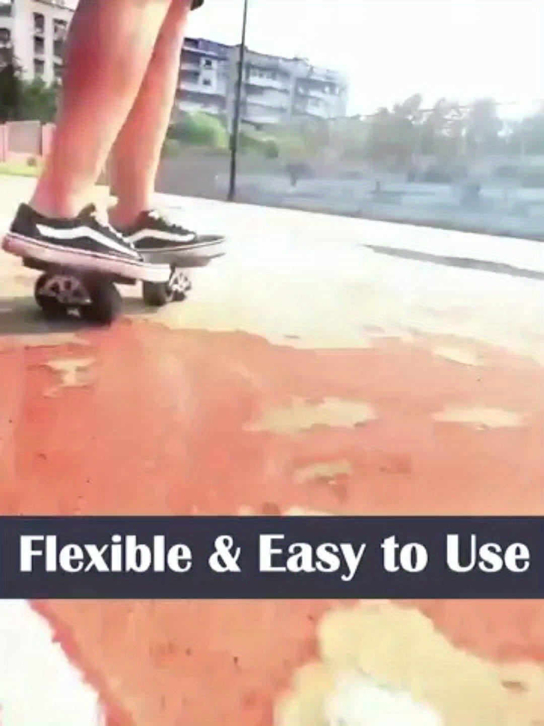 Split Drift Skateboard with PU Wheels & High-End Bearings | 7-Layer Maple Deck Anti-Slip Portable Roller Road Drift Skates Plate – Flexible Lightweight Design for Tricks & Street Skating (2 Styles)