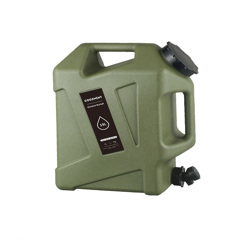 Water Storage Container with Spigot 2 Handles BPA Free PVC Collapsible Water Jug for Camping Outdoor RV Hiking Emergency Survival Portable Water Tank 3.2Gal 5Gal 2.6Gal Multi-Color Options
