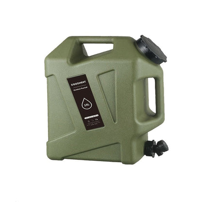 Water Storage Container with Spigot 2 Handles BPA Free PVC Collapsible Water Jug for Camping Outdoor RV Hiking Emergency Survival Portable Water Tank 3.2Gal 5Gal 2.6Gal Multi-Color Options