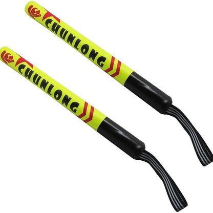 Boxing Training Sticks Target Pads 2pcs - Punching Accuracy & Speed Trainer for MMA, Muay Thai, Grappling, Green/Blue/Yellow/Purple